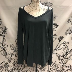 NWT Time and Tru long sleeve blouse. Size XL!